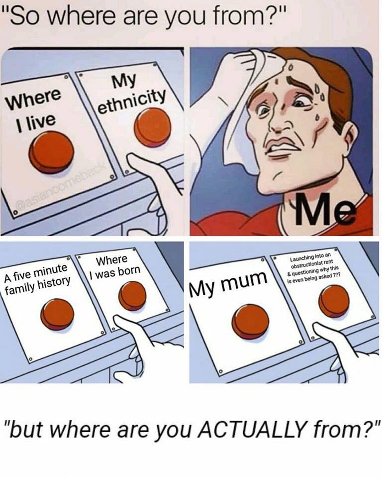 Where are you from meme